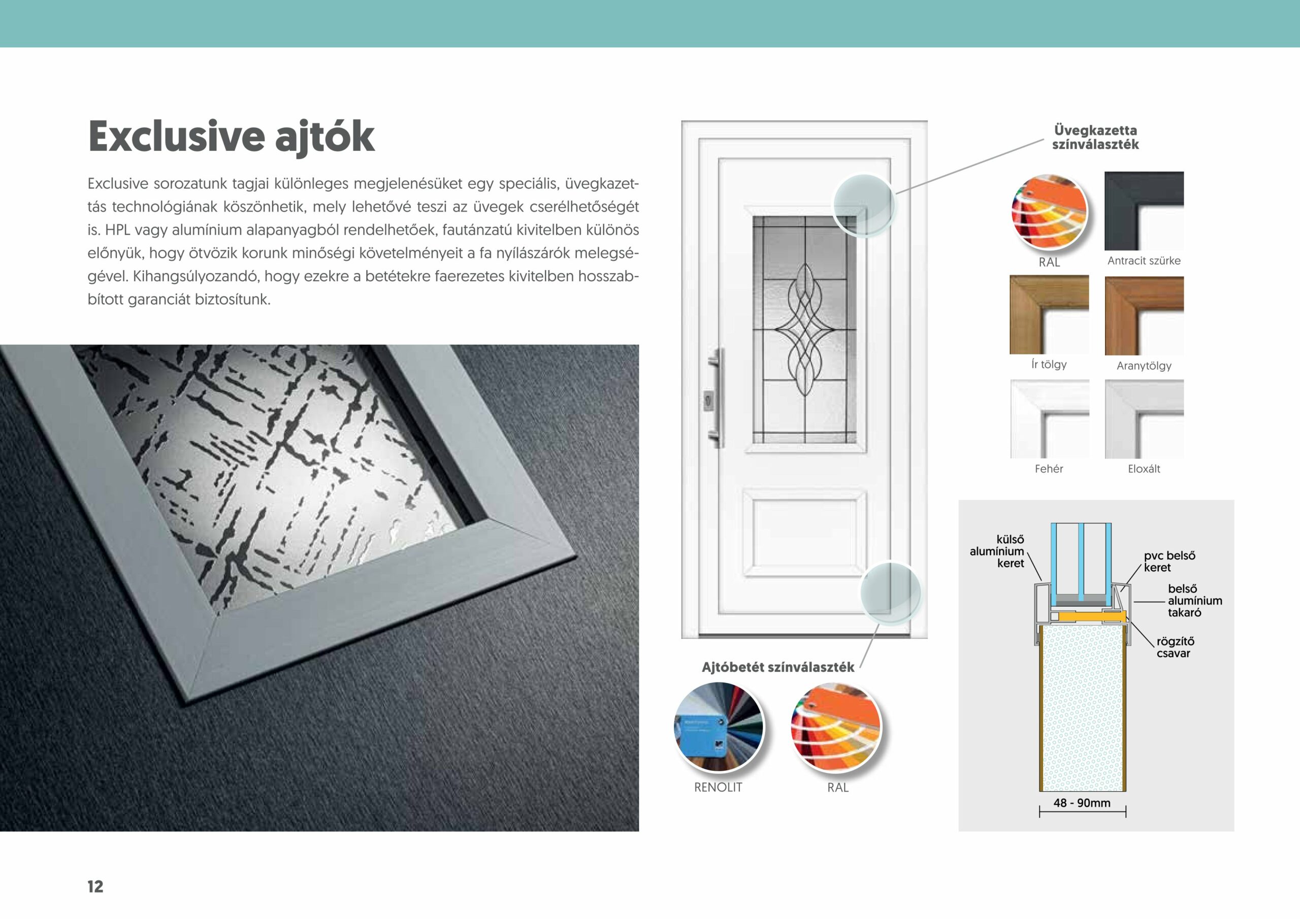 Exclusive ajtóbetét